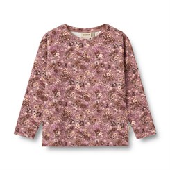 Wheat T-Shirt Manna LS - Lavender flowers